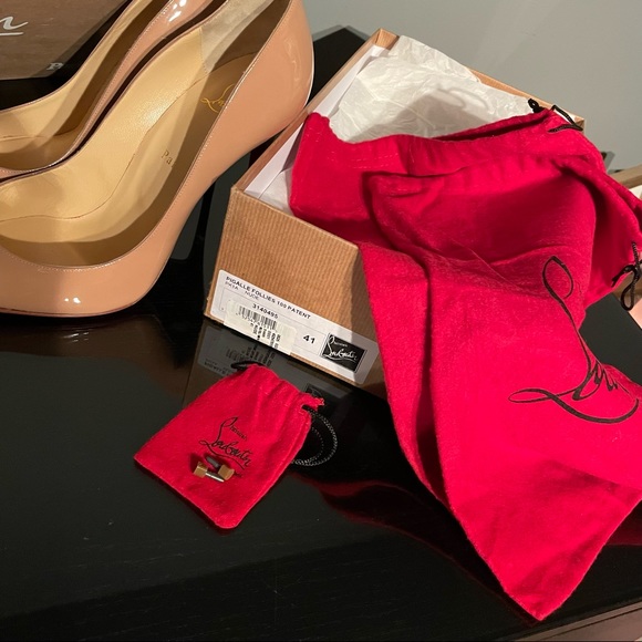 Christian Louboutin Pigalle Follies 100mm Size 41 - Picture 9 of 10